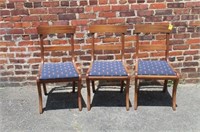 3pc Antique Chairs (legs need repair)