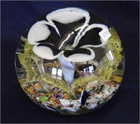 Glass Paperweight 6" by 6"