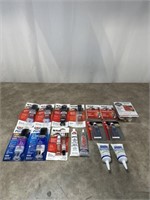 Assortment of Epoxy, Adhesive and Repair Kits