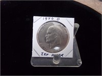 1976-D Ike silver dollar