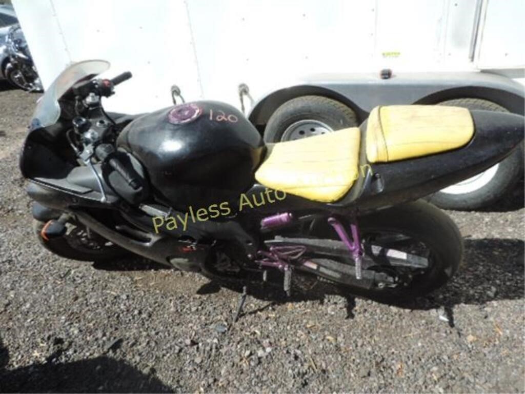 2001 Honda Cbr600 JH2PC35041M209680 Black