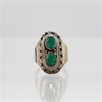 Beautiful 3.45 Ct Natural Emerald Ring