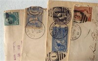 4 1800s stamps