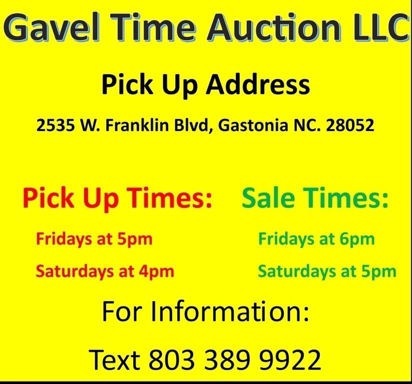 Friday Night July 12, 2024  Friday Night Auction