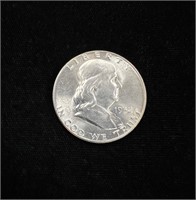 1952 Benjamin Franklin Half Dollar