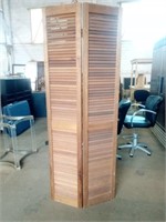 Bifold Wooden Door/ Divider Measures 30" x 78"