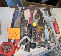 LARGE LOT OF ASSORTED TOOLS