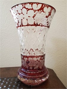 Red Grape Vase
