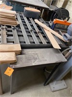 Wood frame work table 26x48