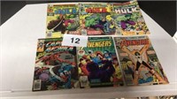 6 COMIC BOOKS