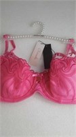 Hot pink bra by Charade 32D