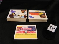 Puzzle Baseball Cards; 60+;
