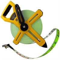 Komelon 6633 Open Reel Fiberglass Tape Measure,