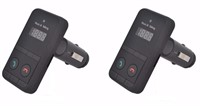 2-PK Hand Free Wireless Bluetooth FM Transmitter