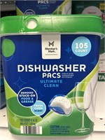 MM dishwasher pacs 105ct