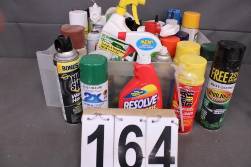 Hot Shot ~ Paint ~ Resolve & cleaning Supplies