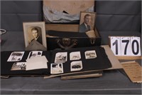 Suit Case W/ Old Pictures