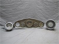 Vintage Tachometer, Speedometer, & Dashboard