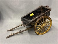 Early Cast Metal Coal Wagon