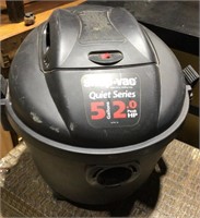 5 gallon shop vac with hose & more  location: row