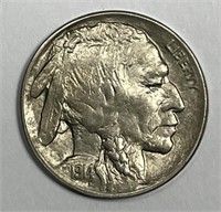 1914 Buffalo Nickel About Uncirculated