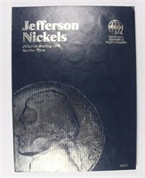 PARTIAL FILLED JEFFERSON NICKEL ALBUM
