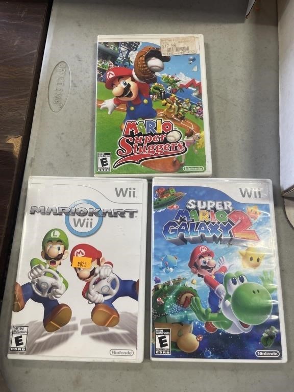 Mario Wii games