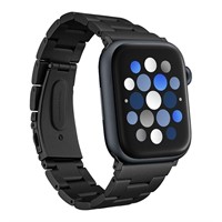 Insignia Band for Apple Watch 42-49mm - Black