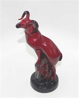 Royla Doulton flambe Mountain goat "Capricorn''