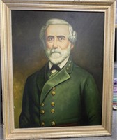 Framed Painting Portrait of Robert E. Lee