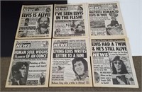 1988 Weekly World News Mags - "ELVIS IS ALIVE!"