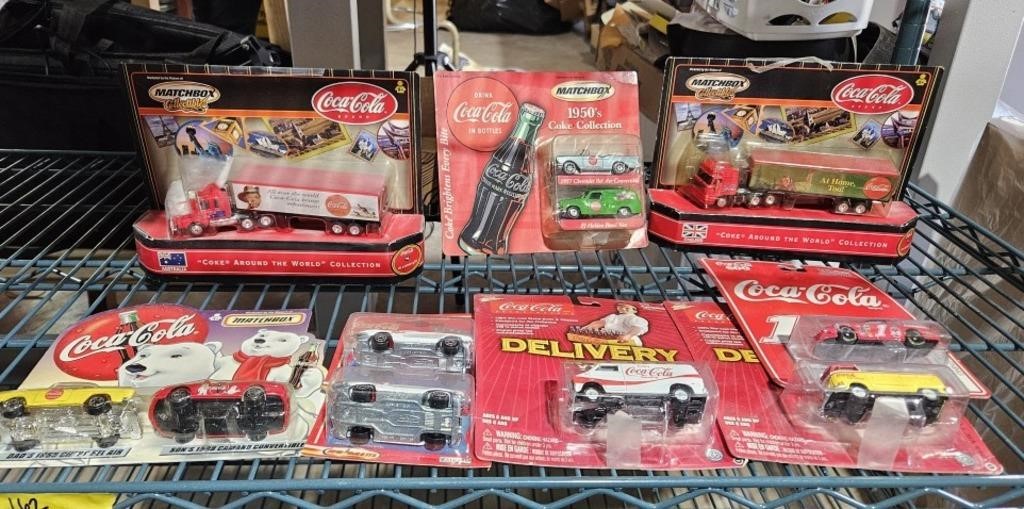 Coca-Cola Toy Car Lot