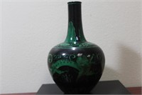 A Signed Chinese Dragon Vase