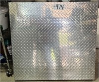 38.5x36 Aluminum Dimond Plate
