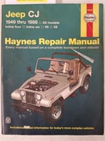 Hayne's repair manual Jeep CJ 1949 - 1986