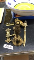 BRASS OWL COLLECTION