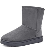 New EasyMy Women's Classic Short Winter Boot Size