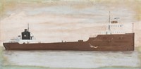 PORTRAIT OF THE FREIGHTER DAVID P. THOMPSON