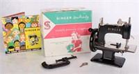 1955 SINGER 20 CHILDREN'S SEWING MACHINE W/ BOX