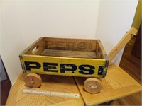 Pepsi Wooden Crate Wagon