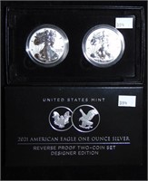 2021 U.S. 2pc. Proof American Eagle Set S, W,