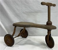 Antique Wooden Tricycle