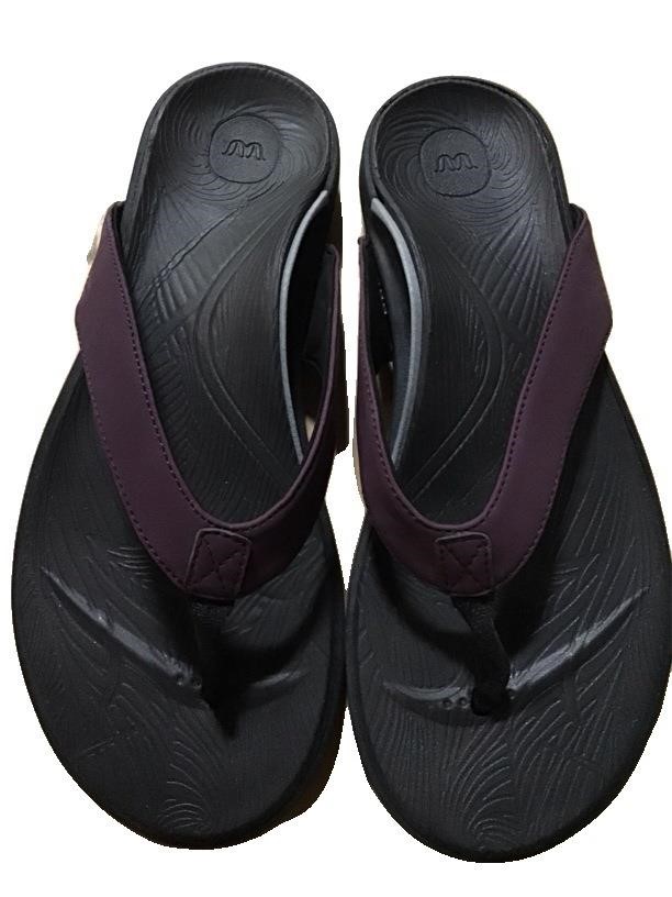 Women's Support Sandal  Size: 10.5 - 11  Plum