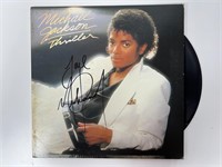 Autograph COA Michael Jackson Vinyl