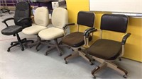 (5) OFFICE CHAIRS