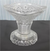 Eapg Indiana Glass Heirloom Punch Bowl Base