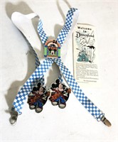 Vintage 1956 Disney Brochure Mickey Suspenders