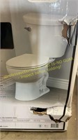 Delta 2-Pc. 1.28 GPF Single Flush Elongated Toilet