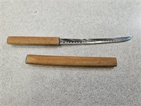 Japan Stainless Steel Knife w/Sheath