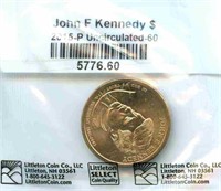 2015-P John F. Kennedy Uncirculated Dollar in